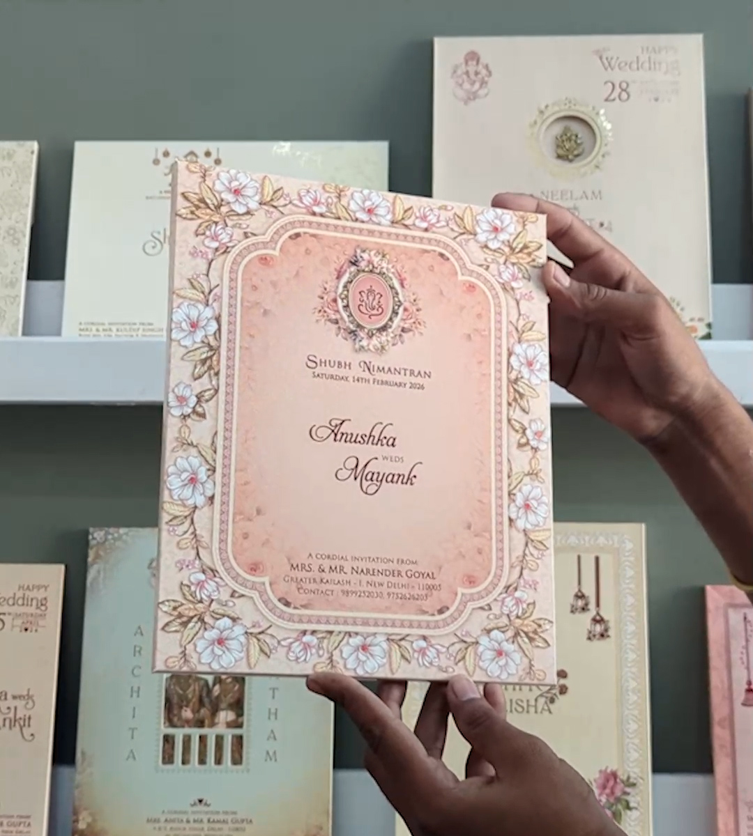 Wedding Card 3324